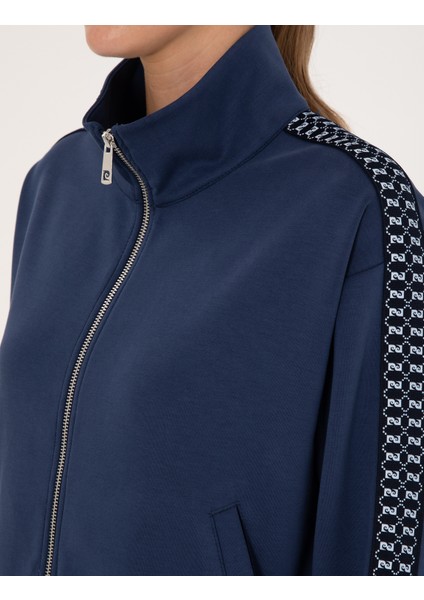 Kadın Lacivert Regular Fit Örme Hırka 50309115-VR033