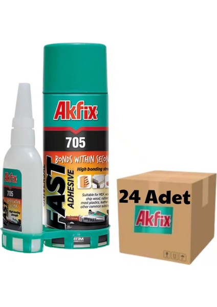 GA065 Mdf Hızlı Yapıştırıcı 1 Koli (24 Adet) 400ML+100GR (705)