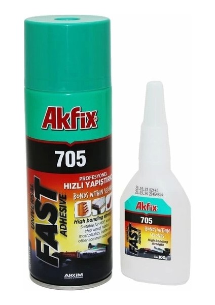 GA065 Mdf Hızlı Yapıştırıcı 1 Koli (24 Adet) 400ML+100GR (705) fiyatları