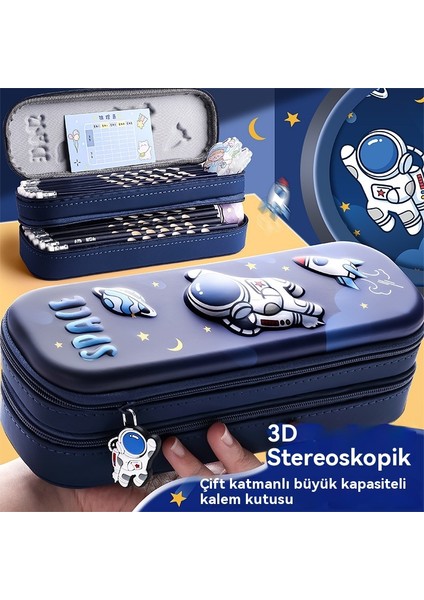 Ilkokul Çocukların Kart Çocuğunun Kalem Davası 3b Stereo Kalem Davası Iki Katı Kalem Davası Yüksek Kapasite Şeker. (Yurt Dışından) fiyatları