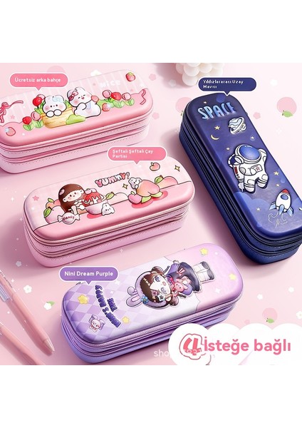 Ilkokul Çocukların Kart Çocuğunun Kalem Davası 3b Stereo Kalem Davası Iki Katı Kalem Davası Yüksek Kapasite Şeker. (Yurt Dışından) fırsatları