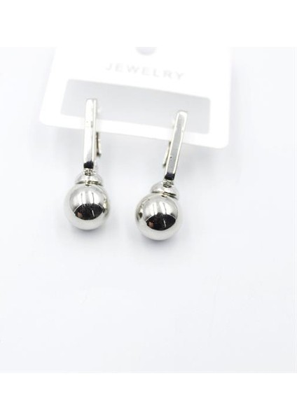 Top Küpe - Gümüş