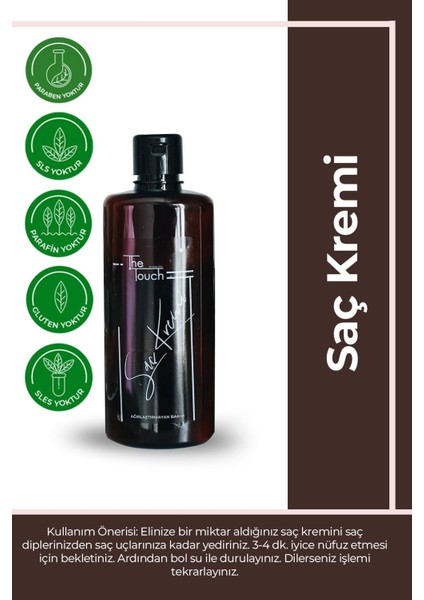 Şampuan ve Saç Kremi Seti Biotin Keratin Kolajen Onarıcı Nemlendirici 2x350 ml