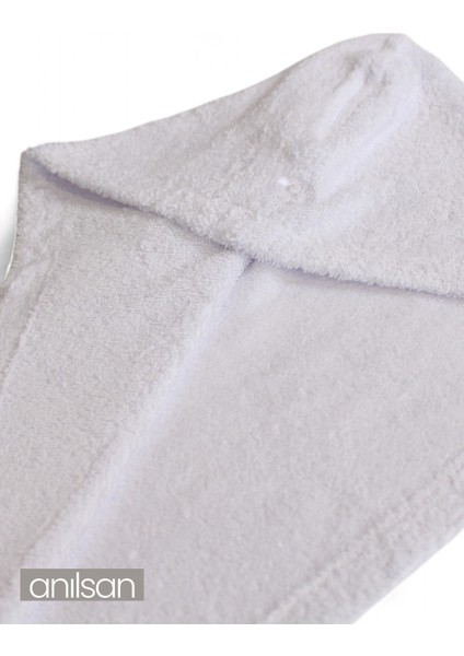 %100 Pamuk Beyaz Havlu Bone Saç Kurutma Bonesi Kafa Havlusu Duş Banyo Bonesi Islak Saç Kurulama Bone fırsatları