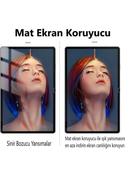 Samsung Galaxy Tab Active 5 Pro Mat Ekran Koruyucu 10.1 Inç Anti Glare Yansımayı Önler indirimleri