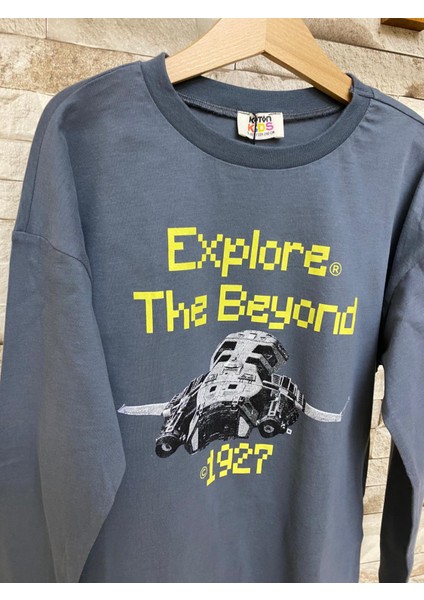 AYSBEBE Koton Erkek Çocuk Uzun Kollu T-Shirt fiyatları