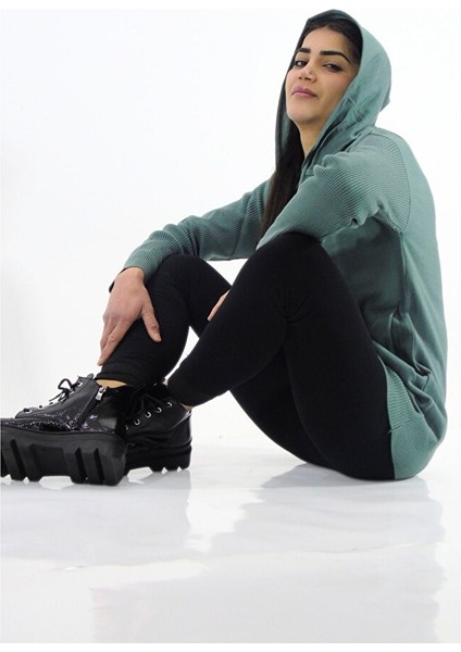 Kapüşonlu Triko Kazak modelleri