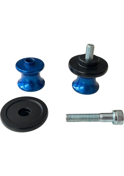 Dmk Kawasaki Z 500 Uyumlu Kaldırma Sehpa Makarası (Mavi)