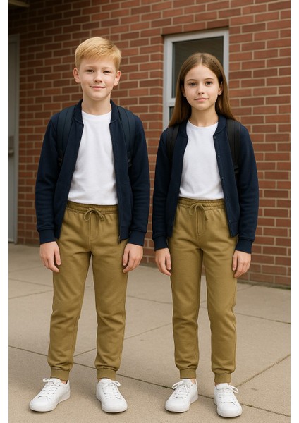 Beli Lastikli Erkek Çocuk Jogger Eşofman Altı