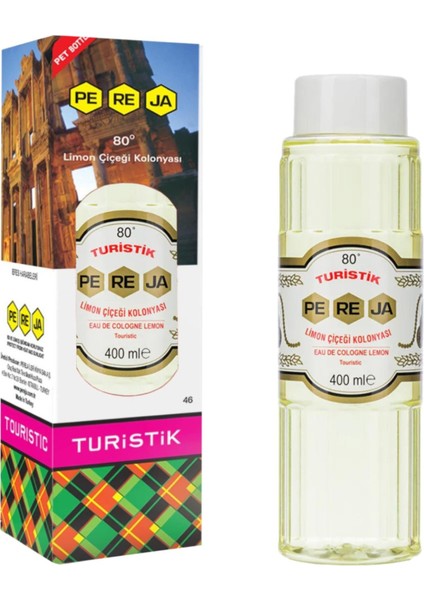 Pereja Limon Çiçeği Kolonya 400 ml Pet Şişe