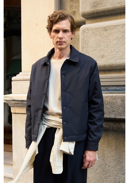 Erkek Basic Mont Ceket Lacivert fiyatları