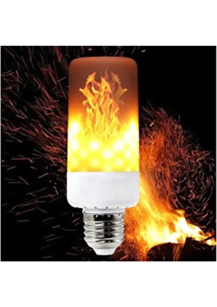 Alev Efektli LED Ampul-Ateş Ampul E27 Duy