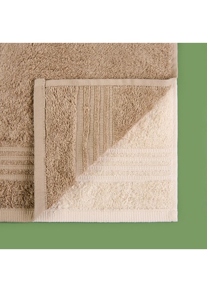 Soft Samantha 2'li Havlu Seti - Bej / Krem - 30X50 cm modelleri