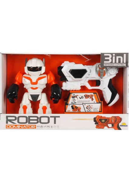 3in1 Sesli ve Işıklı Robot fırsatları