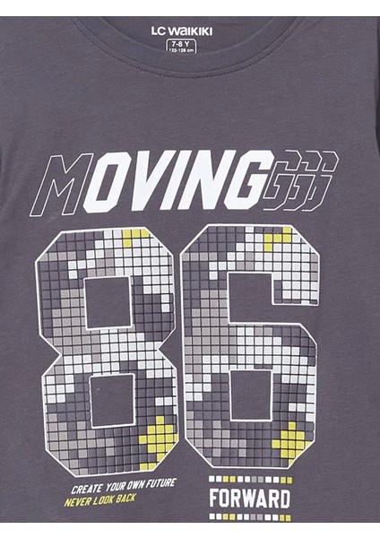 Lcw Kids Gri Bisiklet Yaka Erkek Çocuk Pijama Takımı modelleri