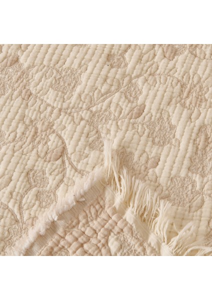 Soft Selimi Çift Kişilik Yatak Örtüsü Seti - Bej - 230X250 cm fırsatları