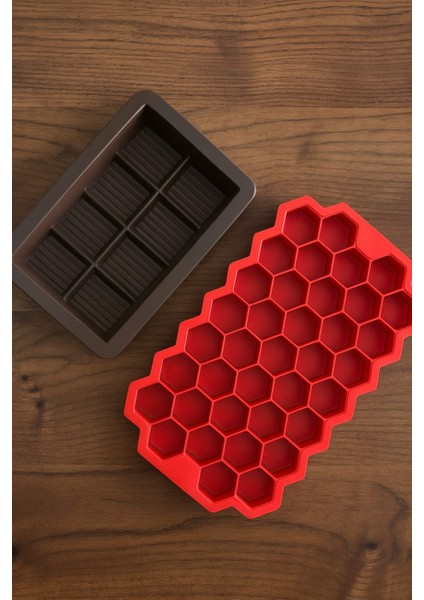 Petek Buz Kalıbı ile Dubai Çikolata Kalıbı Hediyeli fırsatları