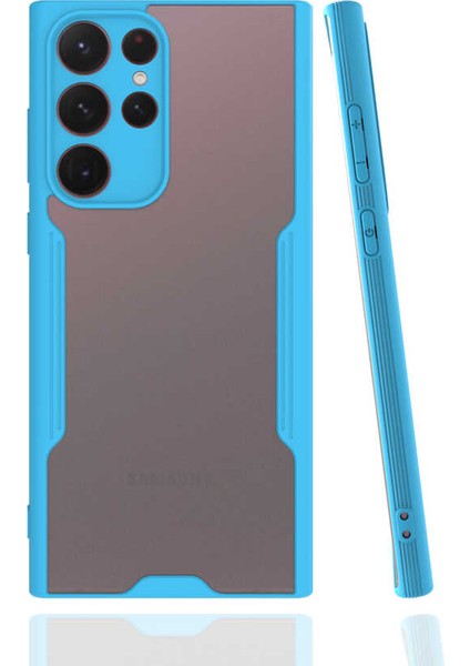 Samsung Galaxy S22 Ultra Kılıf Esnek Yumuşak Renkli Silikon Kamera Korumalı Kapak Parf