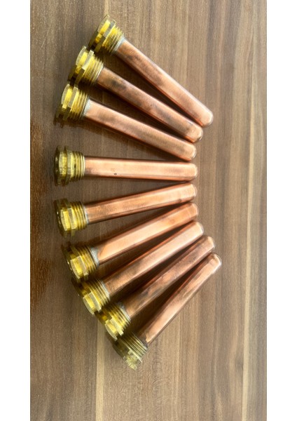 Termovil, Termometre Cebi, Duyar Uç Muhafazası, Bakır, 10CM fiyatları