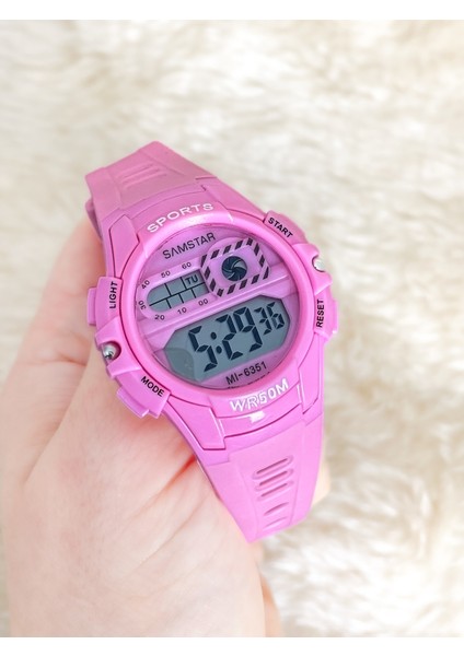 Alarmlı-Işıklı-Kronometreli-5 Atm Su Geçirmez-Hediyelik Çocuk Kol Saati modelleri