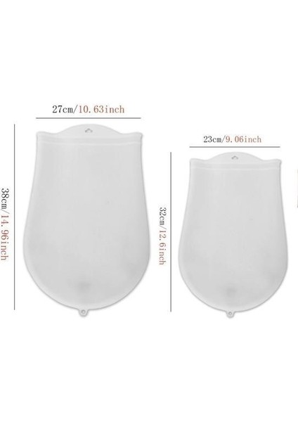 Buffer® Orta Hamur Torbası Silikon Şeffaf Hamur Yoğurma Torbası Ekmek Makarna Mantı Hamuru Kolay Yo fırsatları