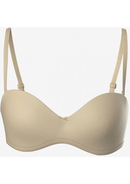 Lcw Dream Pembe Balenli Dolgusuz Düz Straplez Sütyen