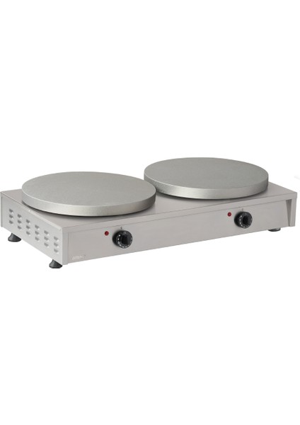 KRP03.E21 Z5F Düz Çiftli Krep Makinesi, Elektrikli