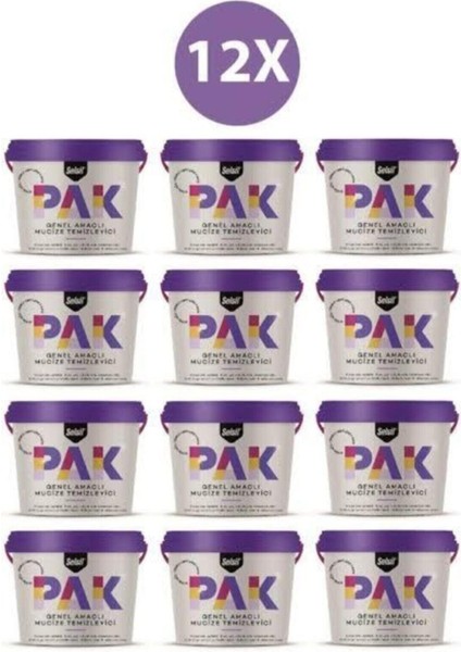 Pak 12 Adet Koli Mucizevi Temizleyici 12 Adet x 500 gr