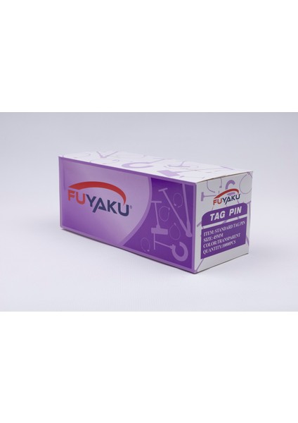 25 mm Standart Kılçık Etiketleme Plastiği Şeffaf