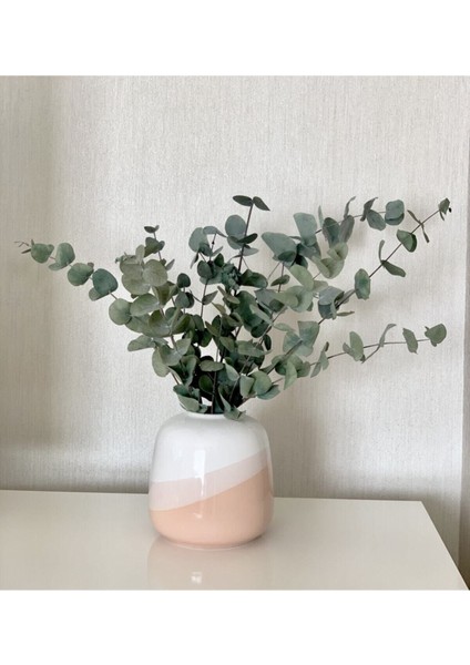 Büyük Şoklanmış Okaliptus Buketi - Doğal Görünümlü Yeşil Yapay Çiçek, Ev ve Ofis Dekorasyonu için Gerçekçi indirimleri