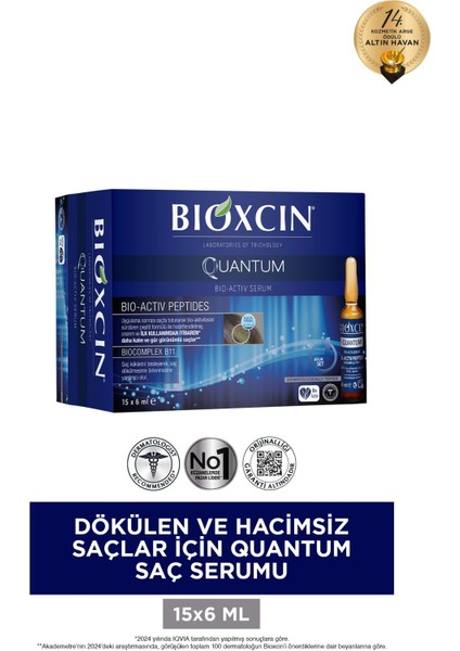 Quantum Saç Bakım Serumu 6 ml x 15