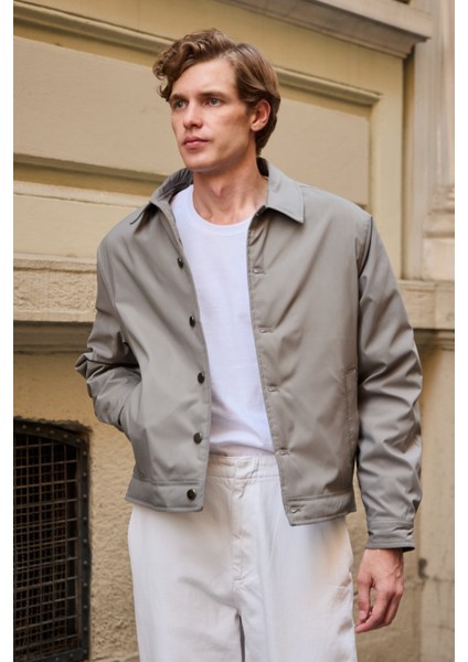 Erkek Basic Mont Ceket Bej indirimleri