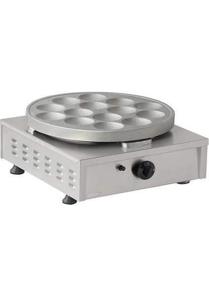 PNK03.N11 14 Bölmeli Tekli Pankek Makinesi, Gazlı