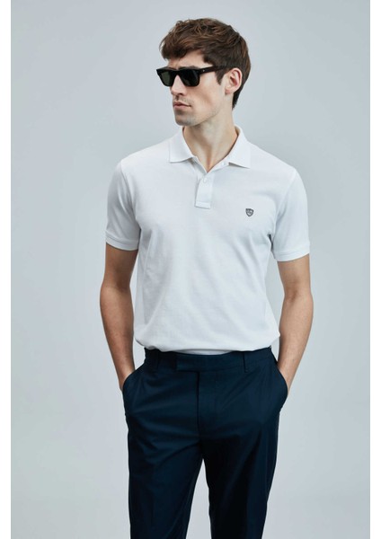 Laon Smart Erkek Polo Tişört Siyah