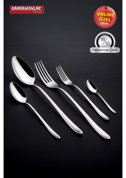 Deniz 60 Parça Çatal Kaşık Takımı