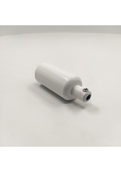 Dekoratif Metal Lale E14 Duy Beyaz Renk ve Demir Kablo Kilidi. (1 Adet) fiyatları