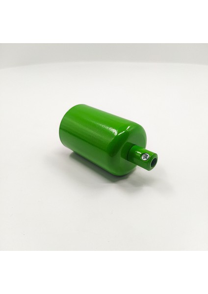 Dekoratif Metal Lale E27 Duy Yeşil Renk ve Demir Kablo Kilidi. (1 Adet) fiyatları