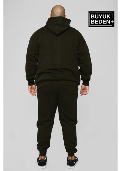 Erkek Büyük Beden Kapşonlu Ince Sweatshirt SPR24BSW57 modelleri