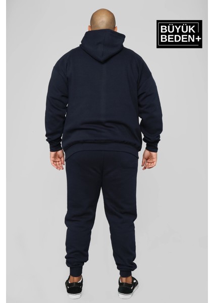 Erkek Orta Brooklyn Baskılı Büyük Beden Ince Kapşonlu Swatshırt SPR25BSW61 fiyatları