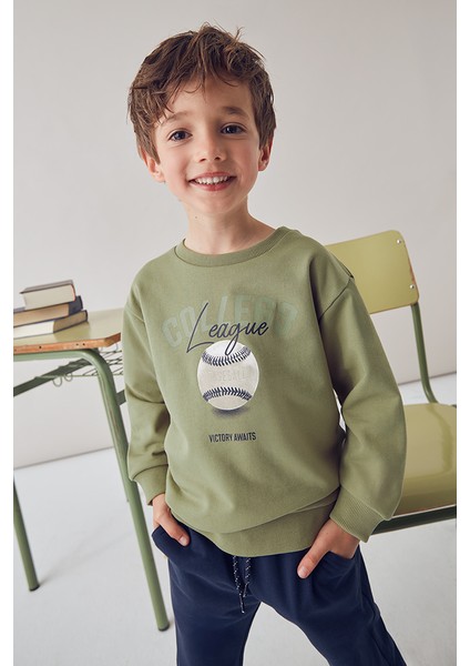 4801 Mayoral Pistacho Erkek Çocuk 2'li Eşofman Takımı indirimleri