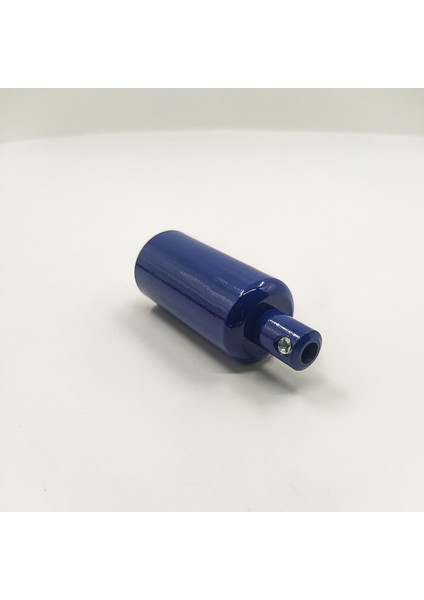 Dekoratif Metal Lale E14 Duy Mavi Renk ve Demir Kablo Kilidi. (1 Adet) fiyatları