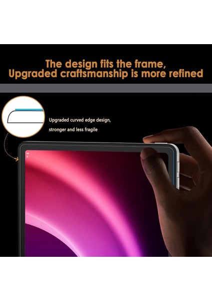Lenovo P11 TB-330F 2. Nesil 11.5 Inç Uyumlu Ekran Koruyucu Darbe Emici Esnek Nano Cam