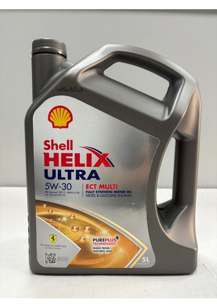 Helix Ultra 5W30 Ect Multi 5l Motor Yağı (Üretim Tarihi 2025)