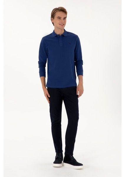 Erkek Lacivert Pantolon (Kanvas-Chino) 50311606-VR033 modelleri
