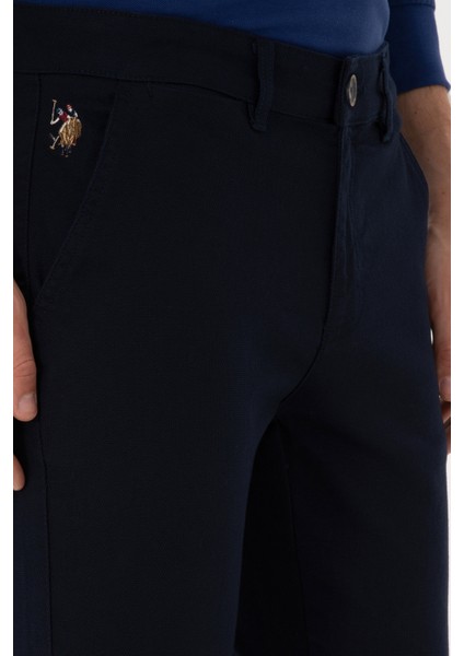 Erkek Lacivert Pantolon (Kanvas-Chino) 50311606-VR033 indirimleri