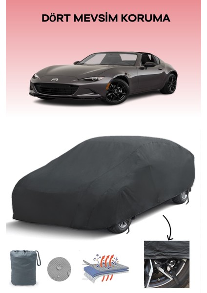 Mazda Mx-5 / Miata Rf 2016 - 2021 Araba Brandası Oto Branda