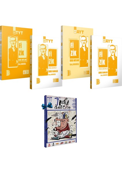 2026 Tyt Ayt Fizik Video Ders Notları-Video Çözümlü Soru Bankası Seti