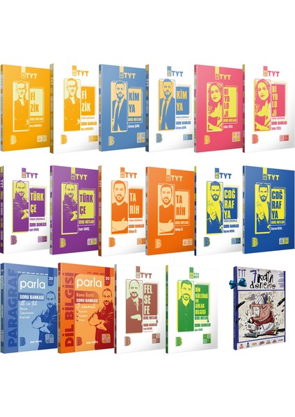 2026 Tyt Kazandıran Set(Sözel Sayısal Video Ders Notları-Çözümlü Soru Bankası-Paragraf-Dil Bilgisi)