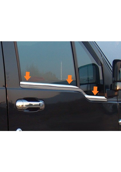 Cam Çıtaları Krom 2 Parça Connect Panel Van Lav 2002-2014 Arası Modeller Için fiyatları