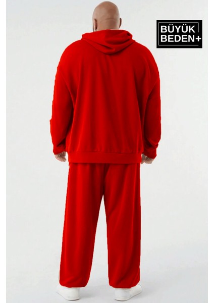 Erkek Büyük Beden Kapşonlu Ince Sweatshirt SPR24BSW57 modelleri